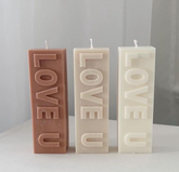 Love U bar - Decorative Candle